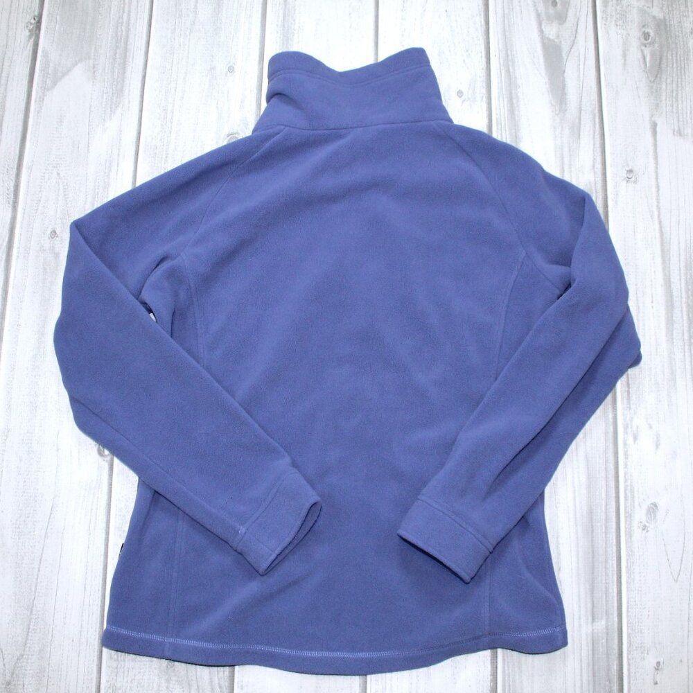 Cabelas Fleece Jacket Womens Large Full Zip Mock Neck - Picture 5 of 8